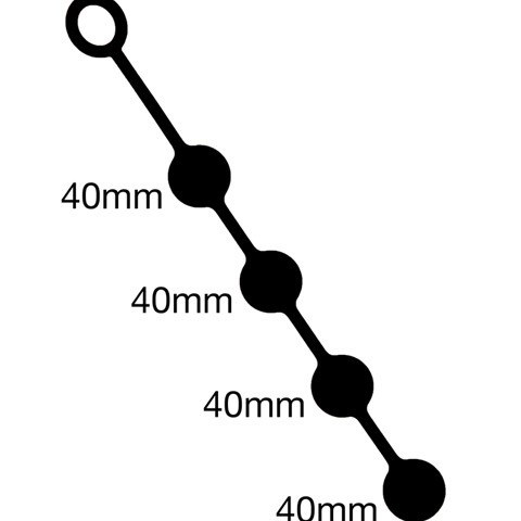 Anal Balls • 4 x 40mm