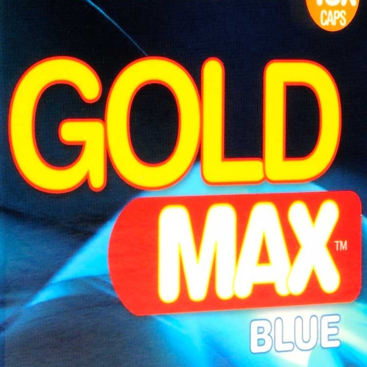 Gold Max Blue • 10 Capsules