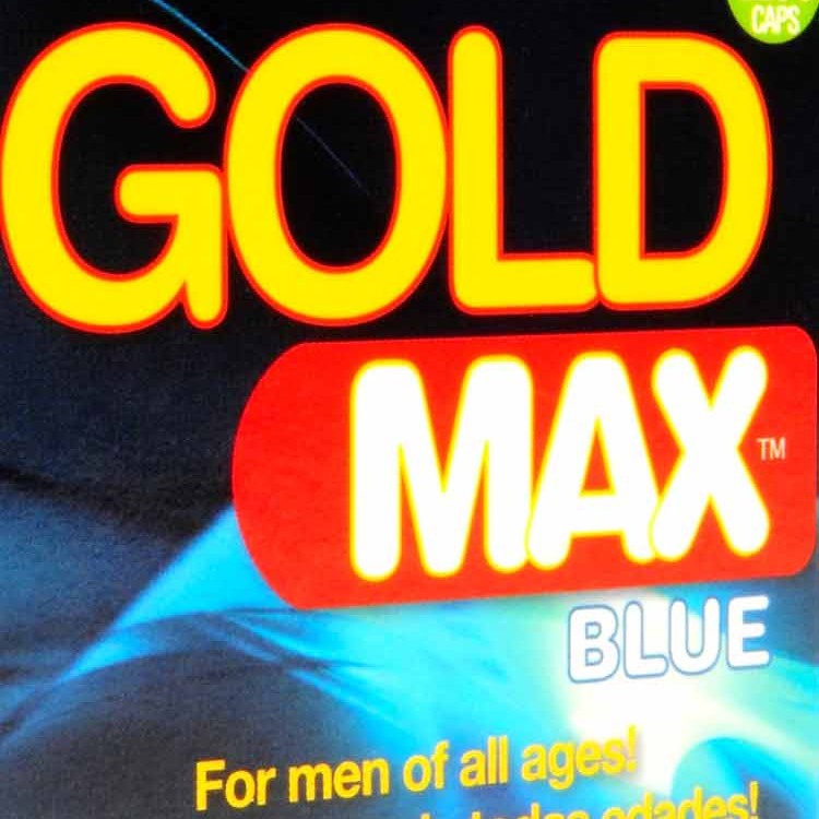 Gold Max Blue • 2 Capsules
