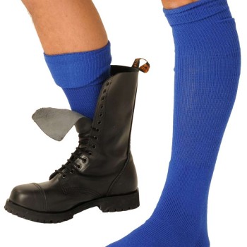 Fist Boot Socks • Blue