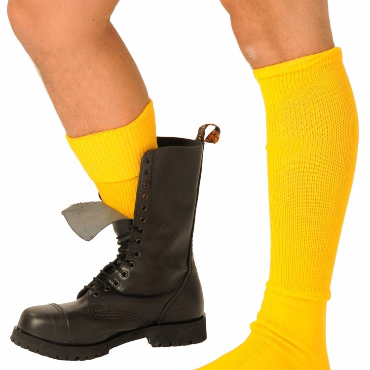 Fist Boot Socks • Yellow