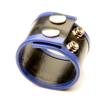 Small Rubber Ball Stretcher • Blue