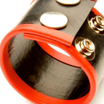 Small Rubber Ball Stretcher • Red