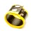 Small Rubber Ball Stretcher • Yellow