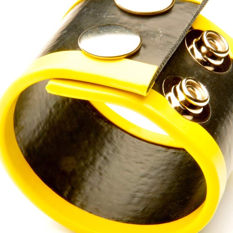 Small Rubber Ball Stretcher • Yellow