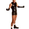 Elbow Rubber Gloves • Black