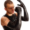 Shoulder Rubber Gloves • Black