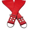 Leather Boot Restraints • Red