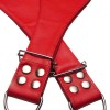 Leather Boot Restraints • Red